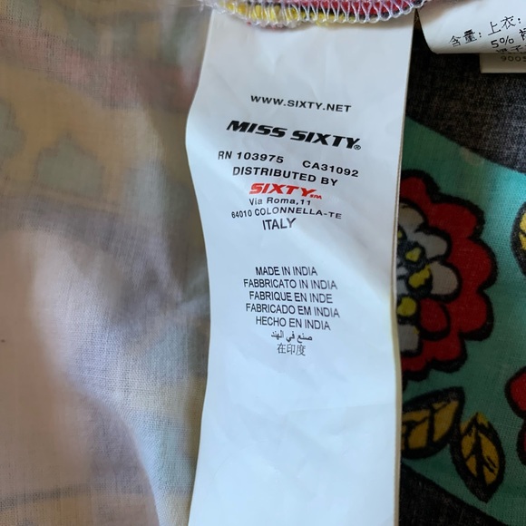 2/$30 Miss Sixty Dress with side zipper - Picture 6 of 10